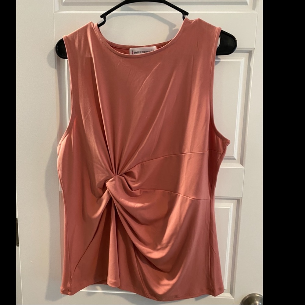 Shirt with knot